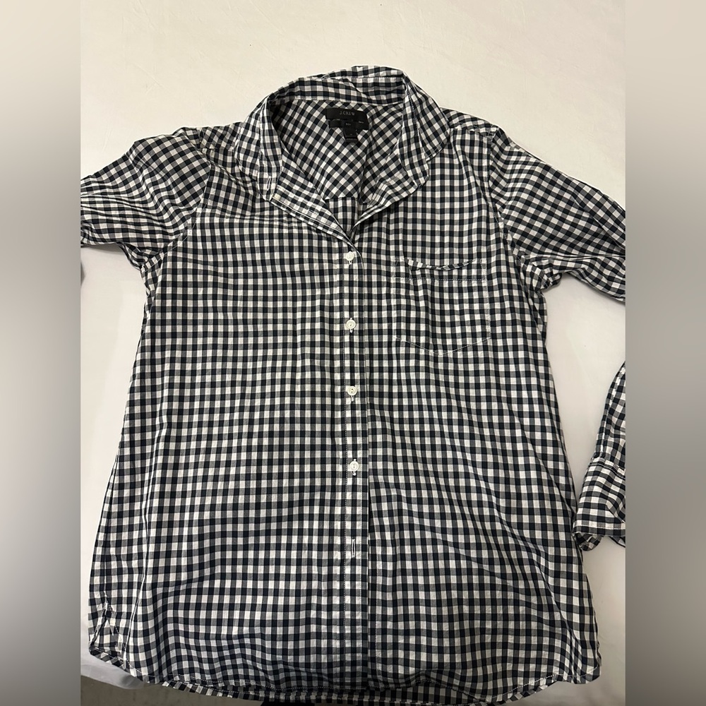Jcrew plaid button down! Gently worn